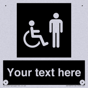 Custom information: black panel disabled and male